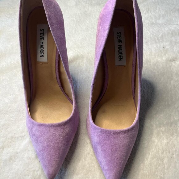 Steve Madden Women's Purple and Pink Courts - Picture 1 of 3